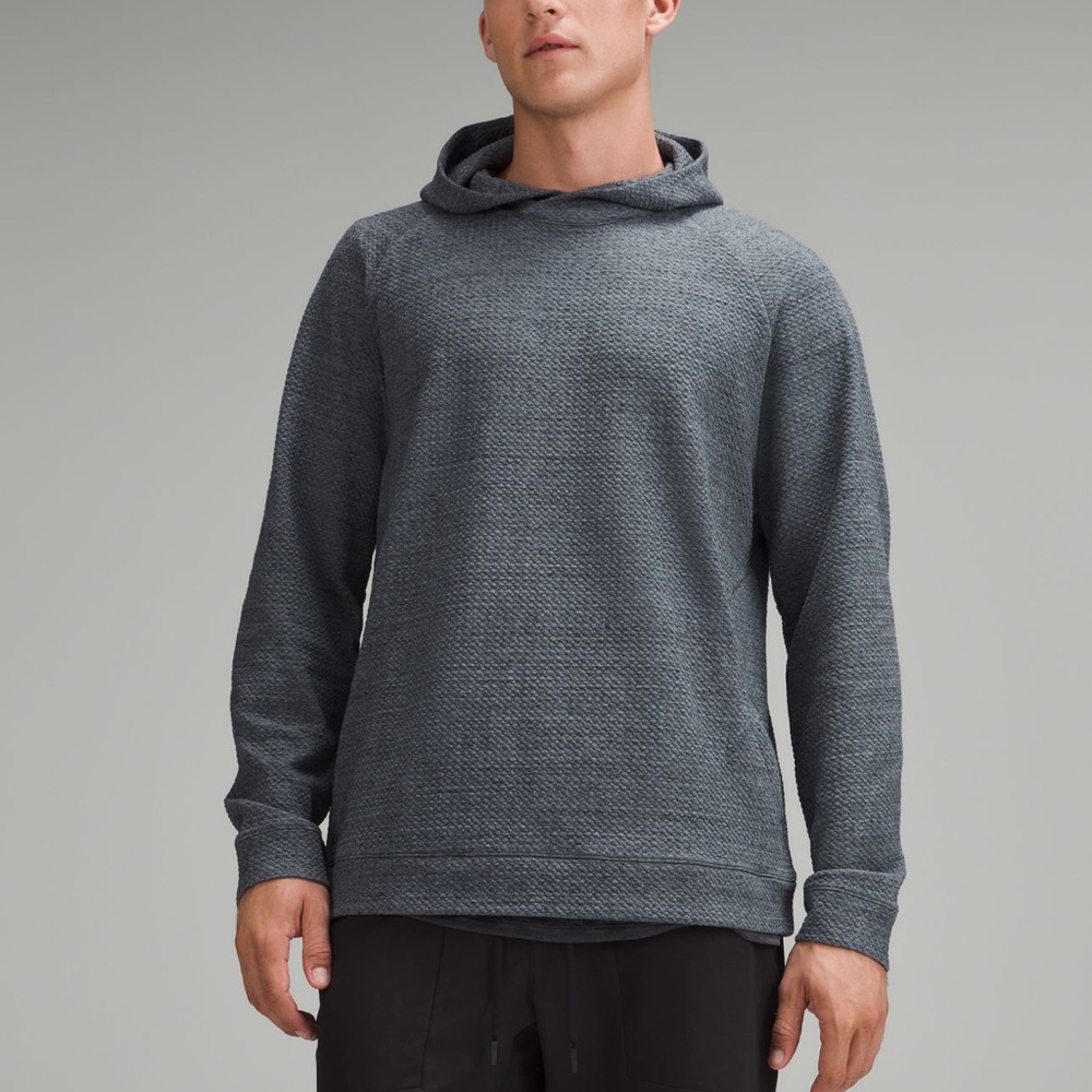 Lululemon Textured Knit Cotton Hoodie